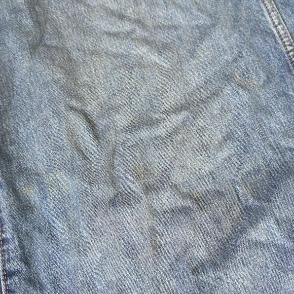 Old Navy Drapey Denim High-Risr Baggy Wide Leg - Picture 6 of 6